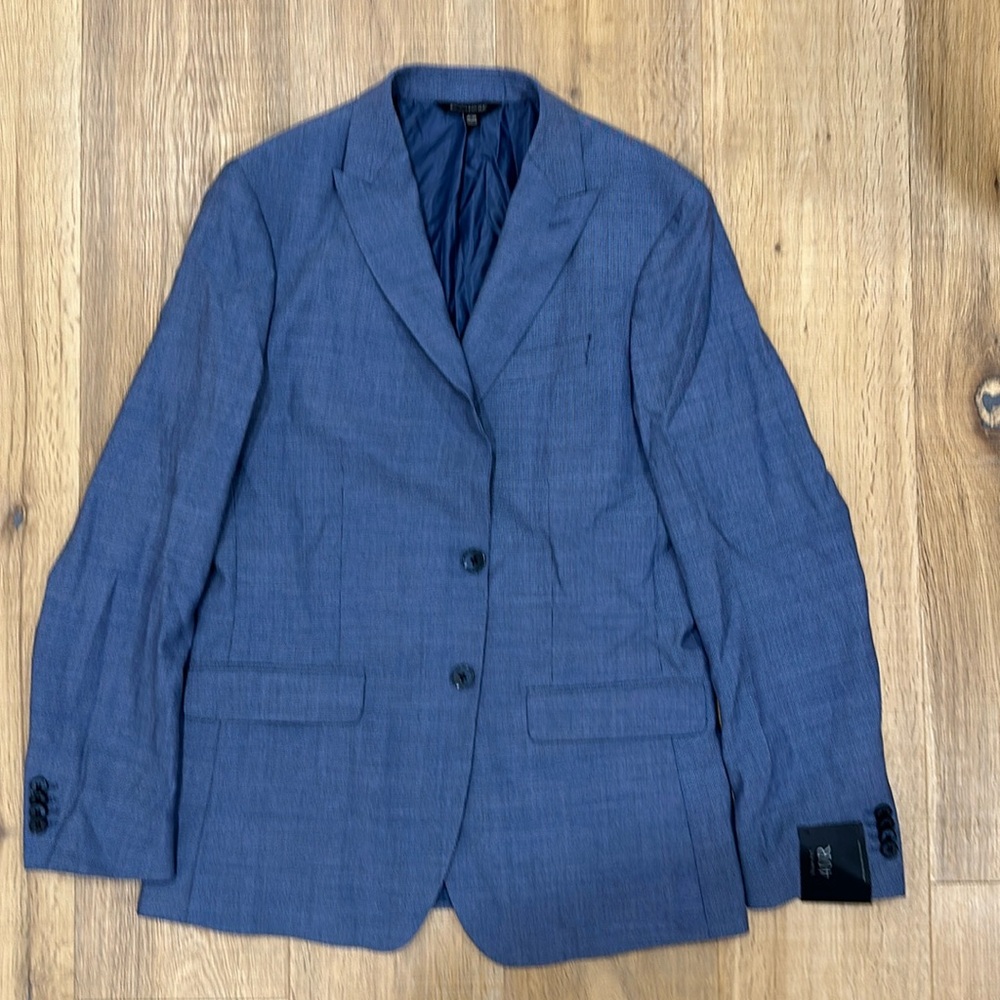 Brand new banana republic slim pin dot wool suit jacket